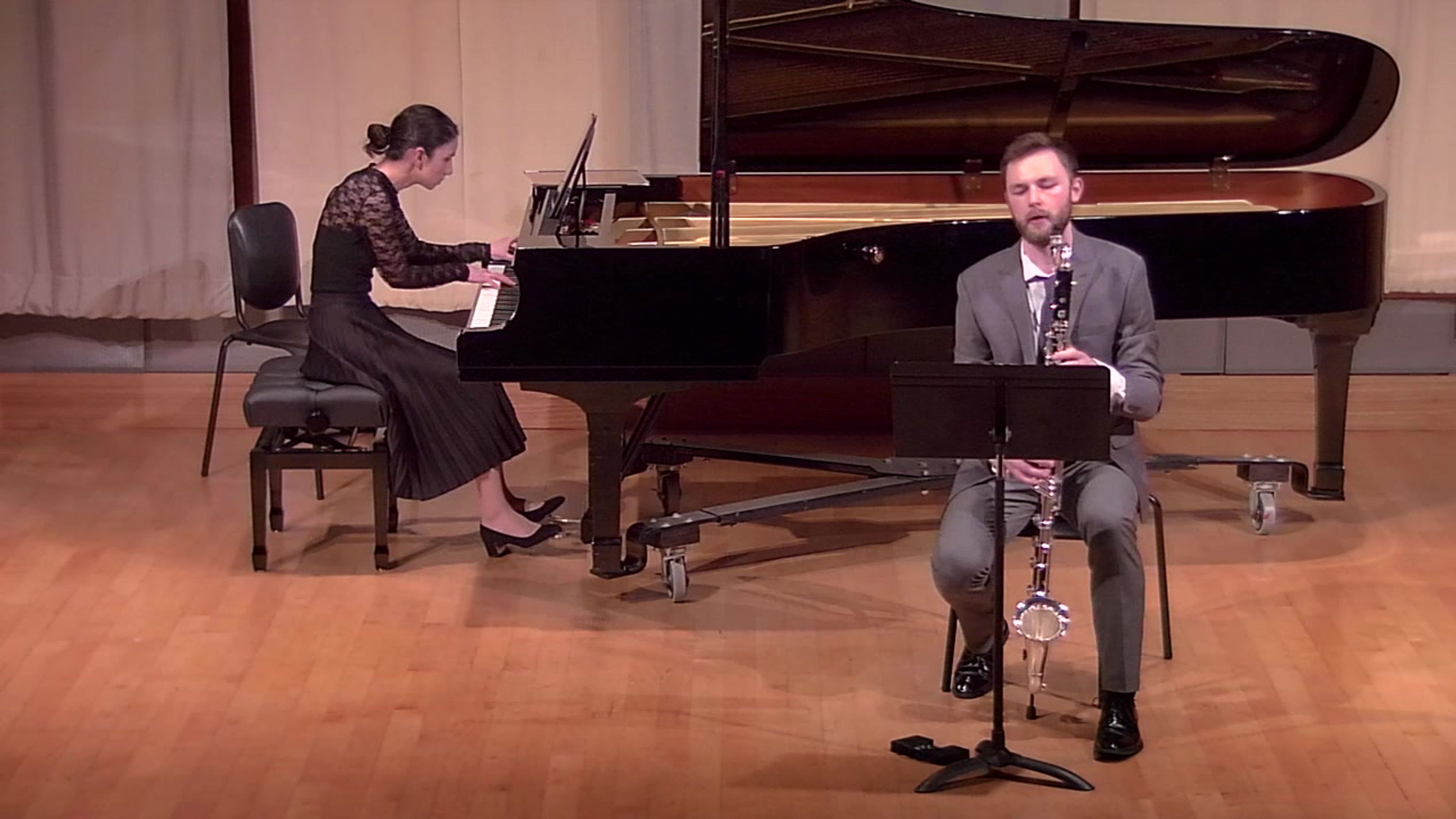 Arthur Gottschalk, Sonata for Bass Clarinet and Piano, I. "Salt Peanut Memorial Barbecue"